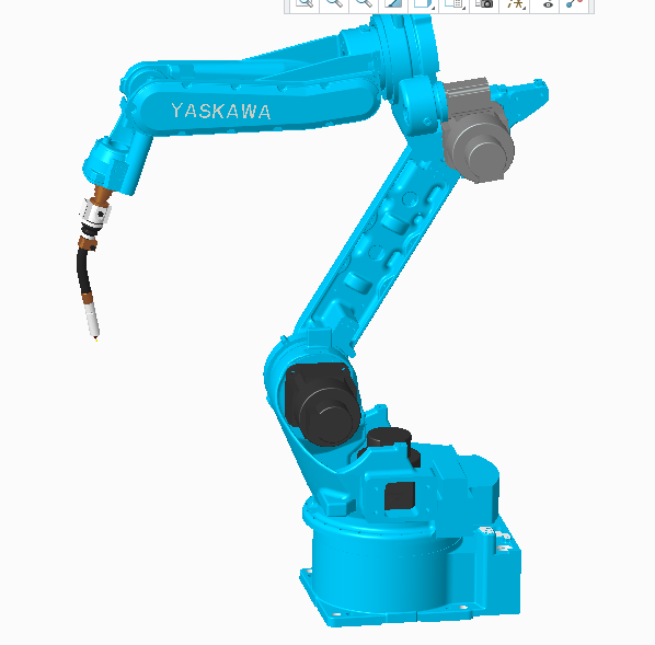 自动焊接机机器人3D模型（2）