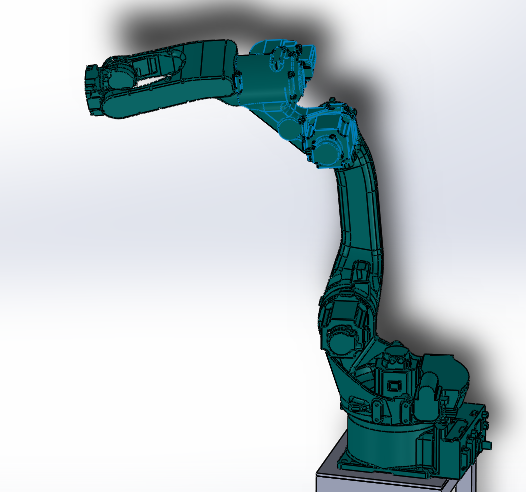 MH12安川机器人3D模型
