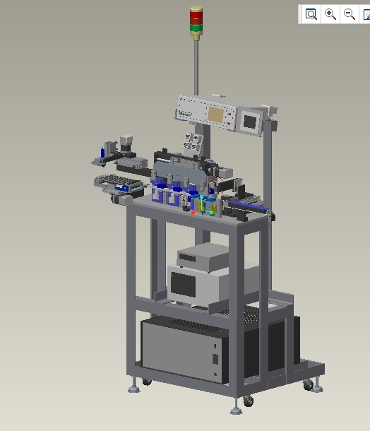 电器检测机设备3D模型（2）