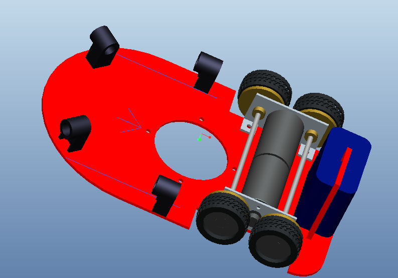 走迷宫机器人--电脑鼠3D模型