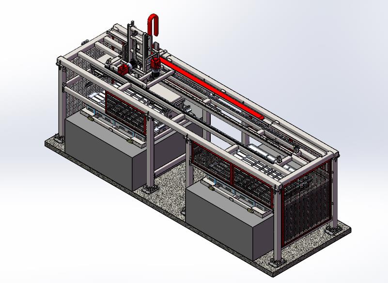 高速移栽机设备3D模型（2）
