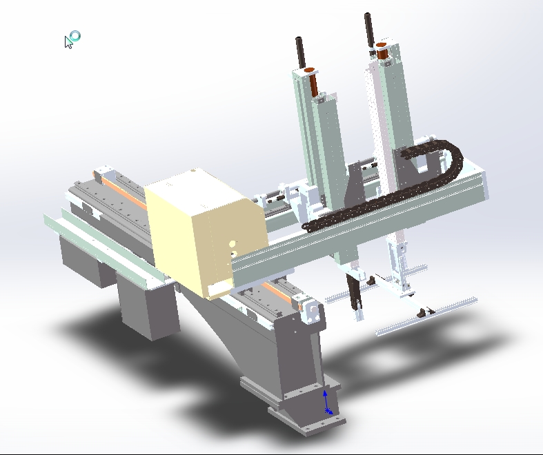 双臂机械手3D模型（2）