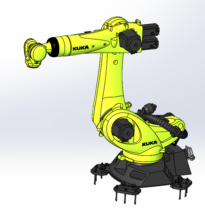 KUKA KR210-R2700机器人3D数模3D模型