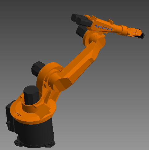 kuka 库卡 kr6机器人外壳模型3D图纸3D模型（2）