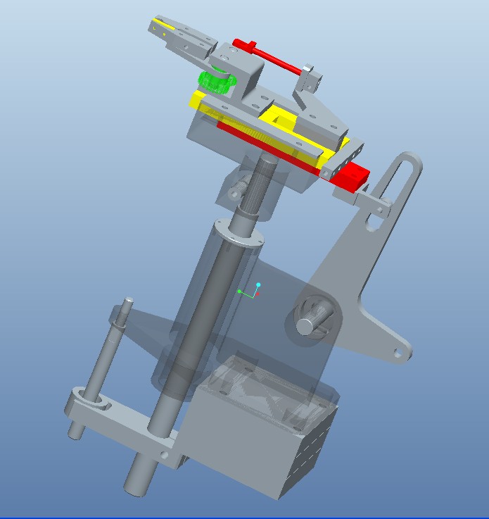 proe三维模型机械手3D模型