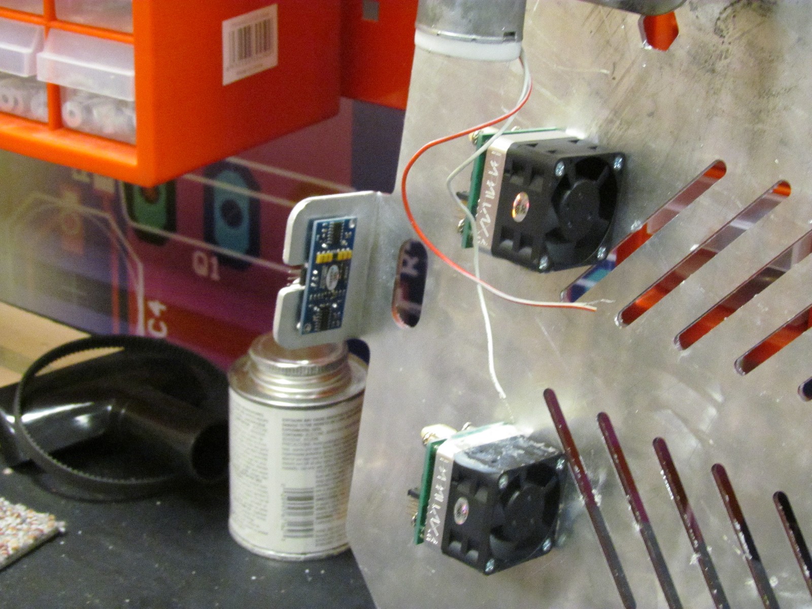 麦克纳姆轮机器人车底盘3D图纸3D模型（2）