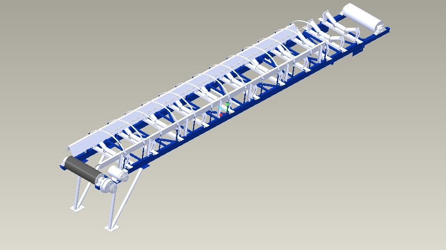 传送带 三维模型图纸3D模型（2）