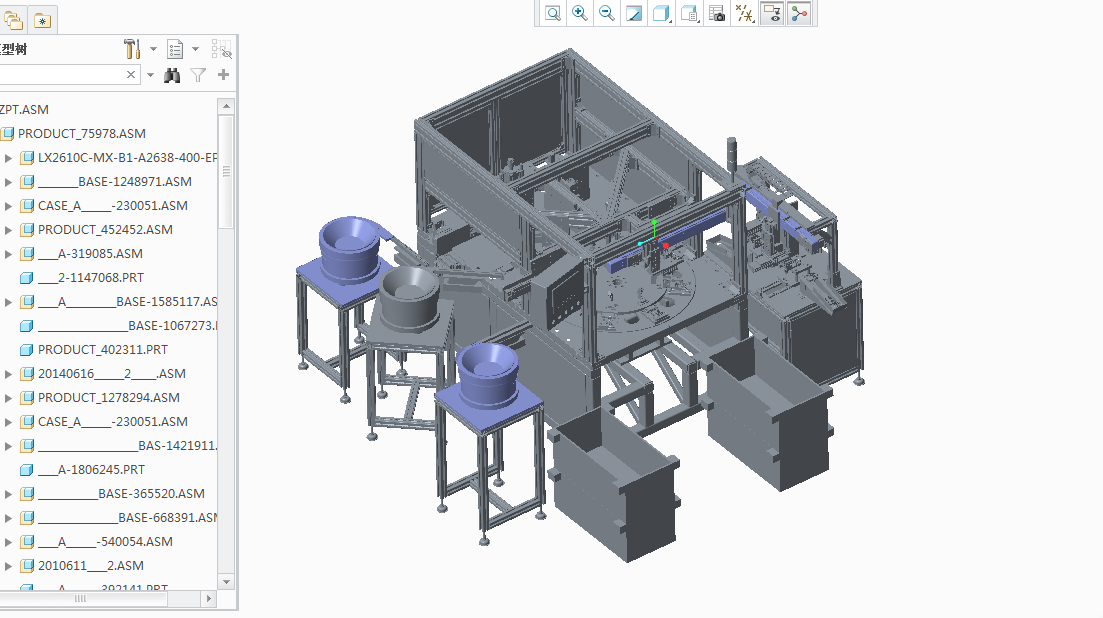 非标自动插针机设备3D模型