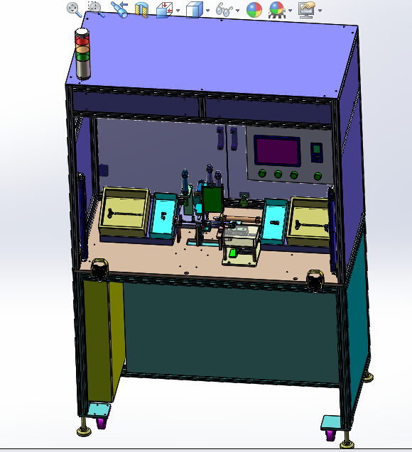 插头组装机设备3D模型