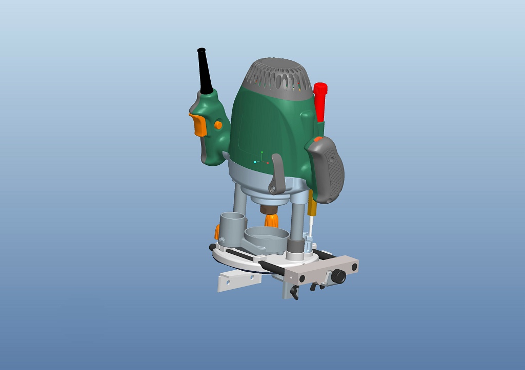 电木铣设备[VIP]3D模型