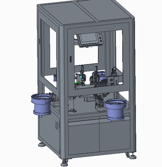 单向阀组装机设备3D模型