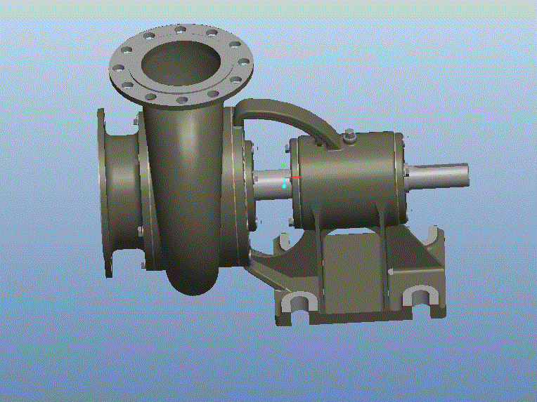 离心水泵设计模型3D模型（2）