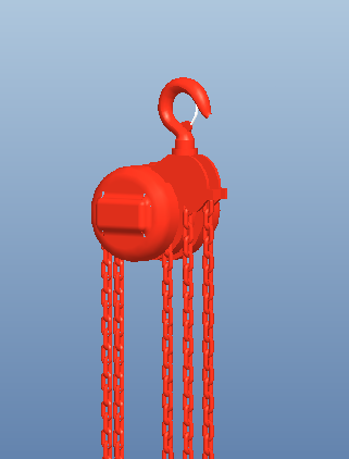 电动葫芦3D模型