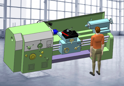 车床3D数据3D模型（3）