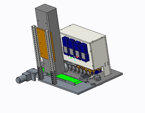 触点弹力测试机3D模型