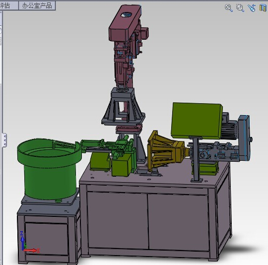 全自动攻牙机（双向多头）3D模型（2）