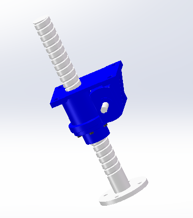 简易升降机3D模型（2）
