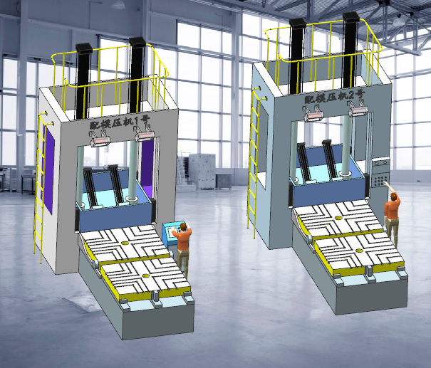 配模压机3D模型（2）