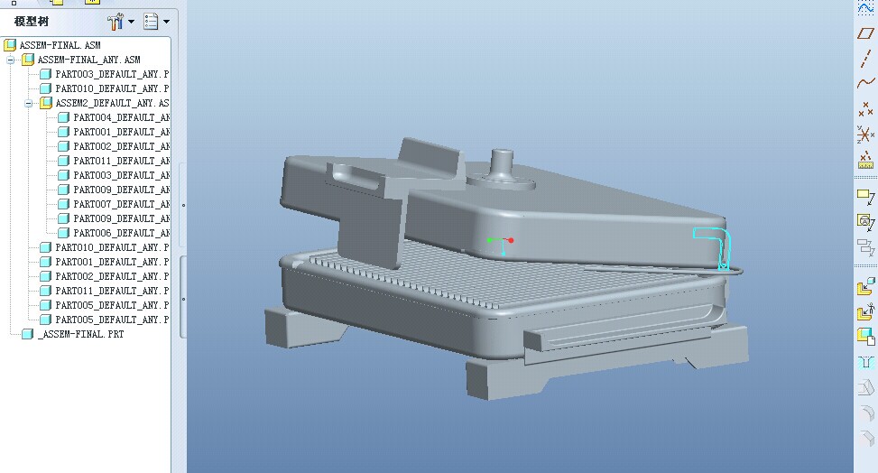 电钻平台3D模型