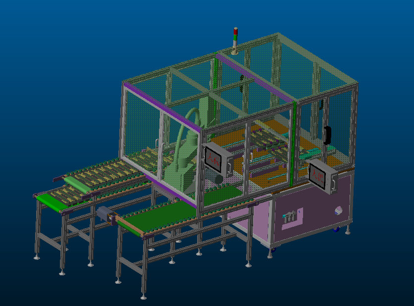 密封点胶机3D模型（2）