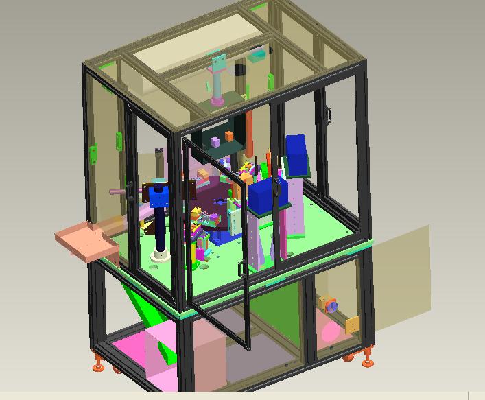 非标自动化焊锡机3D模型