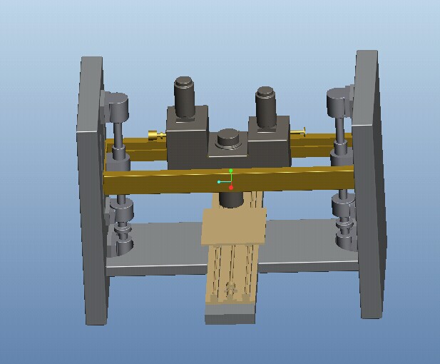 摩擦焊接机3D模型