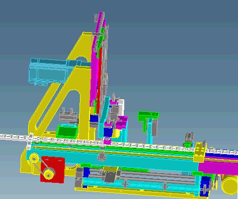连接器自动检测机（电气检查机）3D模型