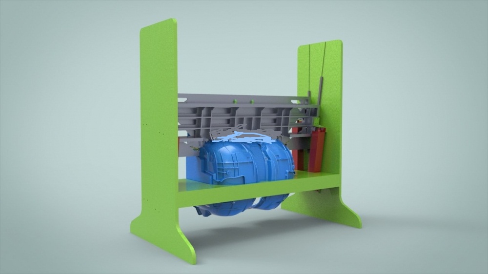 地毯塑料自动熔接机3D模型