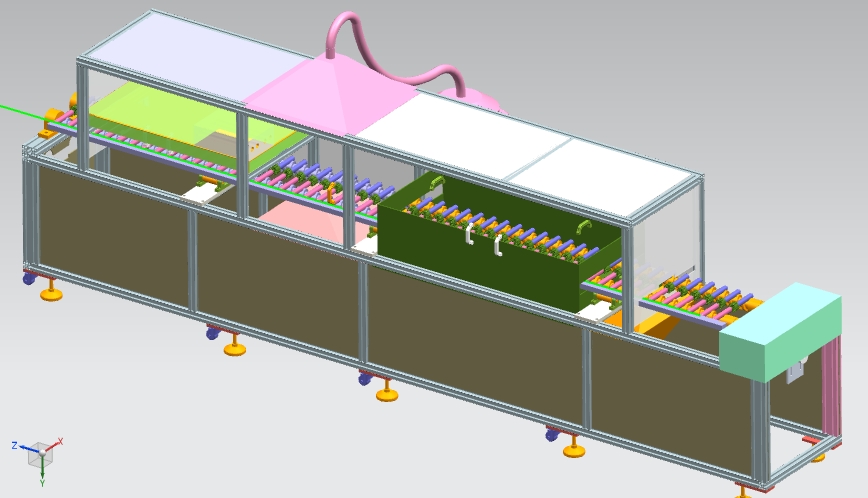 静电涂覆设备3D模型（2）