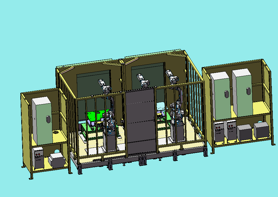 焊接工作站3D模型（2）