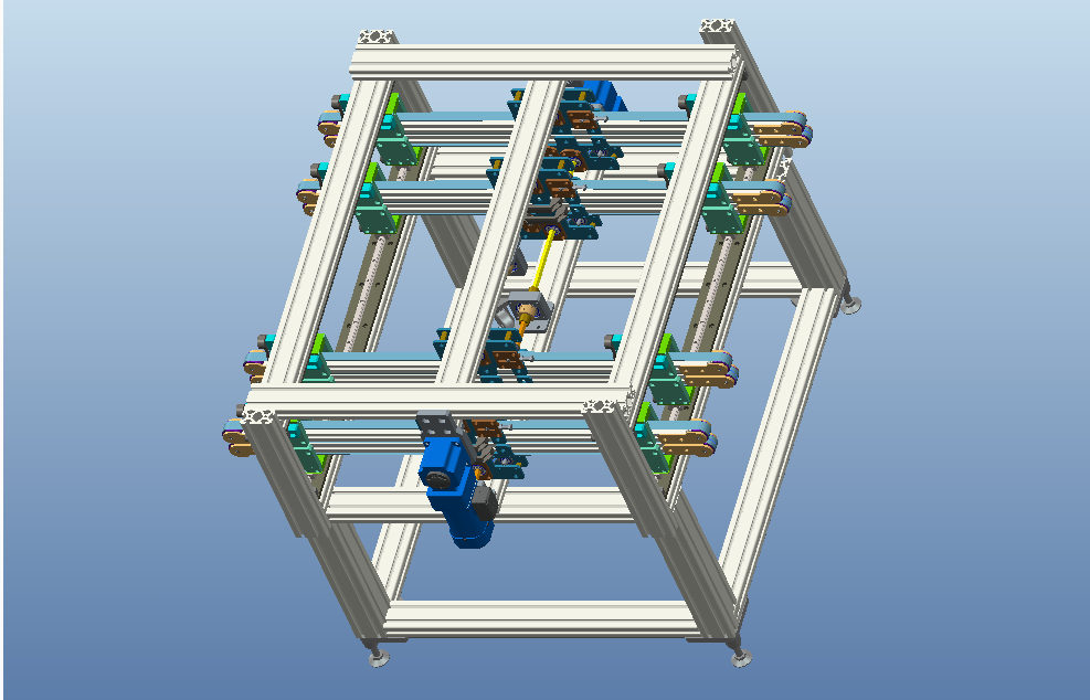 高速输送带3D模型（2）