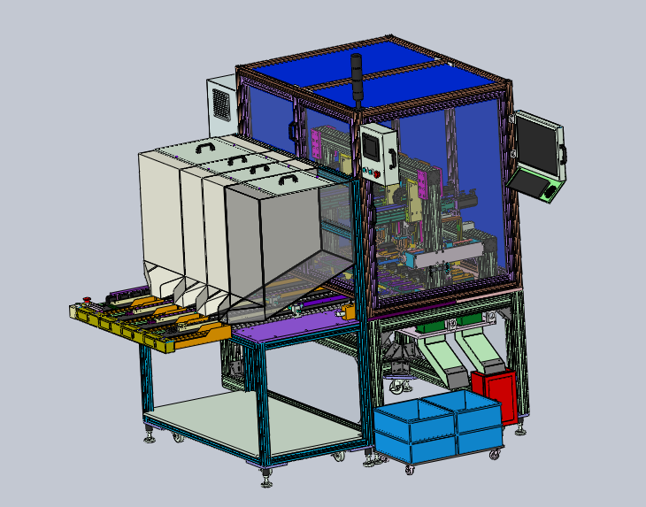 滤清盒自动组装机3D模型（2）