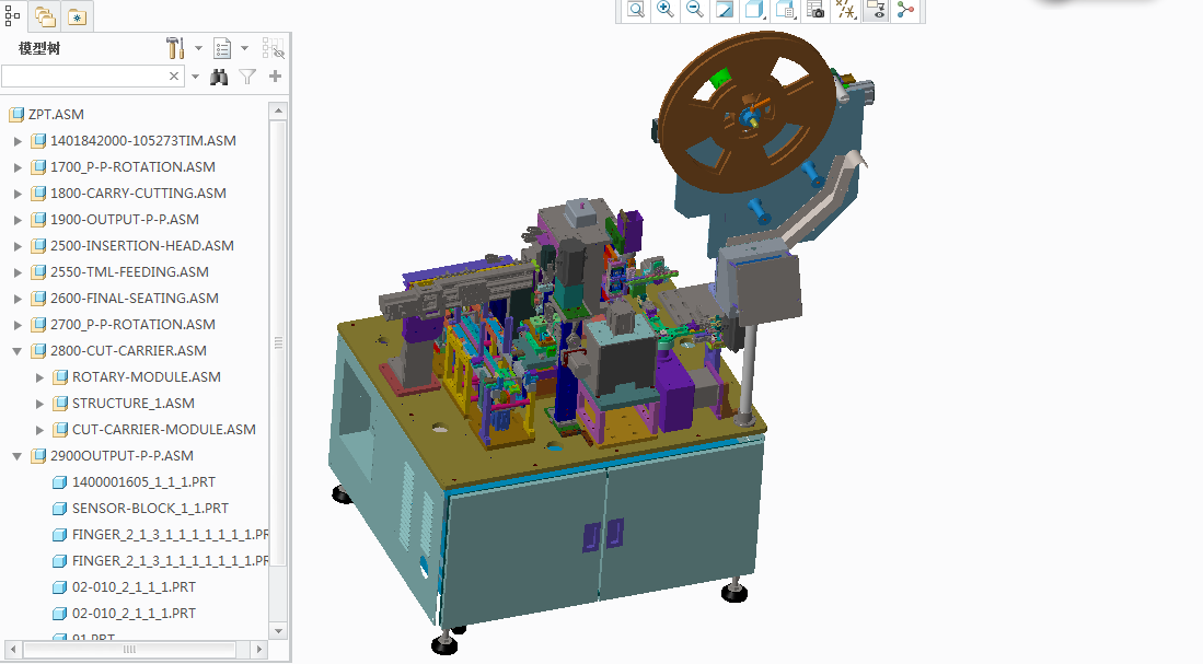 连接器自动组装机3D模型（2）