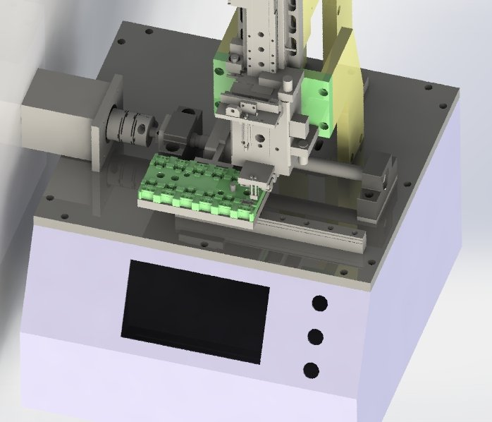 喇叭绕线工装3D模型(2)