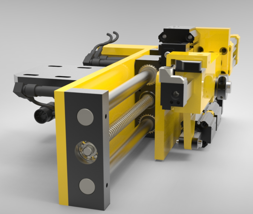 夹装、截止组件总成3D模型