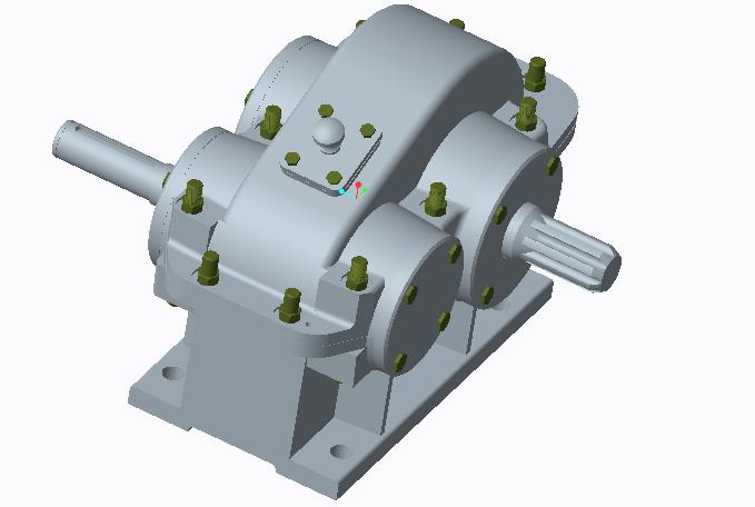 减速器3D模型（2）