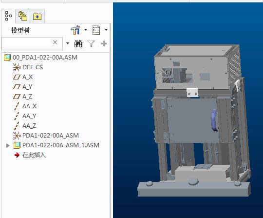 镜头镜片热铆机3D模型