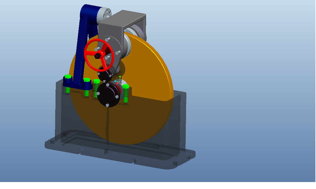 摩擦试验机3D模型（2）