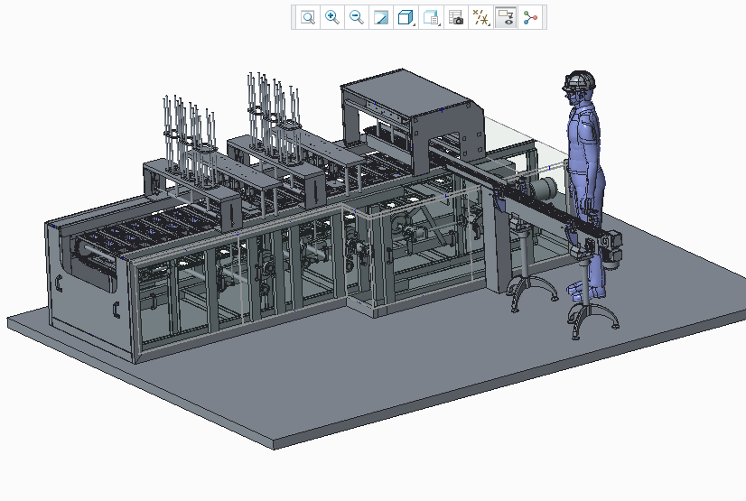 铝箔封口机3D模型（2）