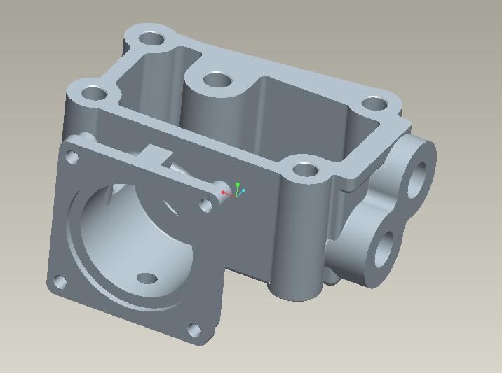 节温器壳体3D模型