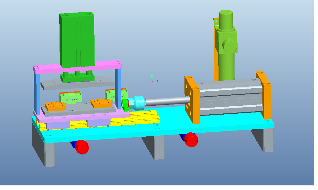 简易刮边机3D模型