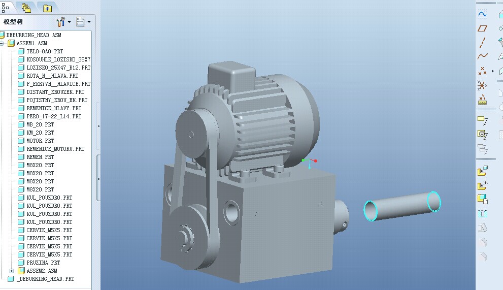 去毛刺器3D模型（2）